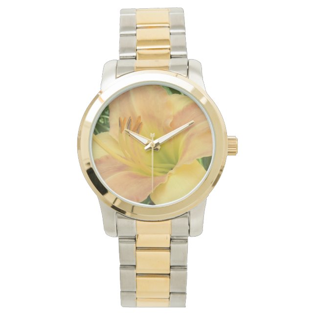 DAYLILY "Blond Baby" — Horloge (Voorkant)