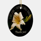 Daylily Keramisch Ornament (Rechts)