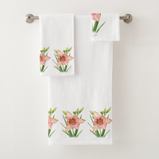 Daylily - Svengali Bad Handdoek (Insitu)