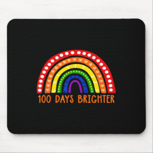 Days Brighter Fun Teacher 100ste schooldag Muismat