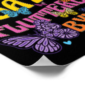 Days Fluttered By - 100ste dag van de School Butte Poster (Hoek)