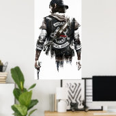 Days Gone Video Game Poster (Thuiskantoor)