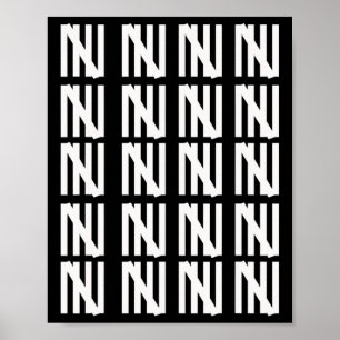 Days of School geeft cijfers Poster