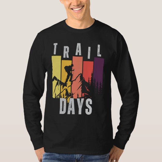 Days of trail adventure trail t-shirt (Voorkant)