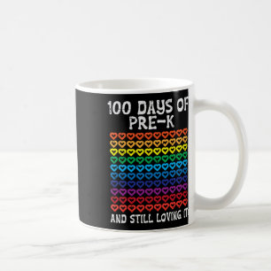 Days Pre-K Loving It Hearts 100ste Dag van de Scho Koffiemok