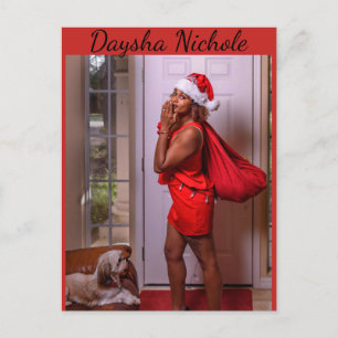 Daysha Nichole, Miss Père Noël, carte postale