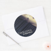 Daysleeper CD (kleine stickers) Ronde Sticker (Envelop)