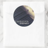 Daysleeper CD (kleine stickers) Ronde Sticker (Tas)