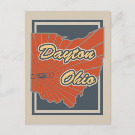 Dayton, Briefkaart Ohio - Briefkaart voor reizen