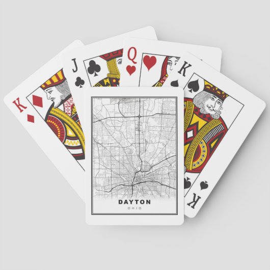 Dayton-kaart Pokerkaarten (Achterkant)
