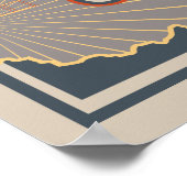 Dayton, Ohio Art Print - Travel Poster v2 (Coin)