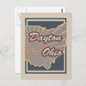 Dayton, Ohio Carte postale - Travel Postcard v2 (Devant / Derrière)