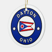 Dayton Ohio Keramisch Ornament (Links)