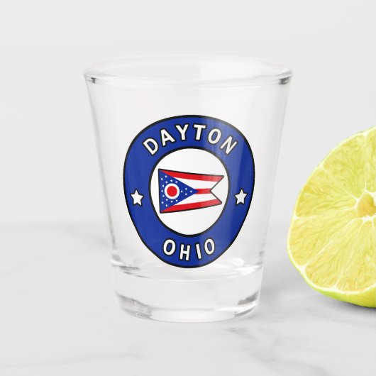 Dayton Ohio Shot Glas (Voorkant)