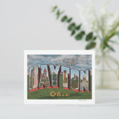 Dayton, Ohio (Wright Brothers Plane) Briefkaart (Staand voorkant)