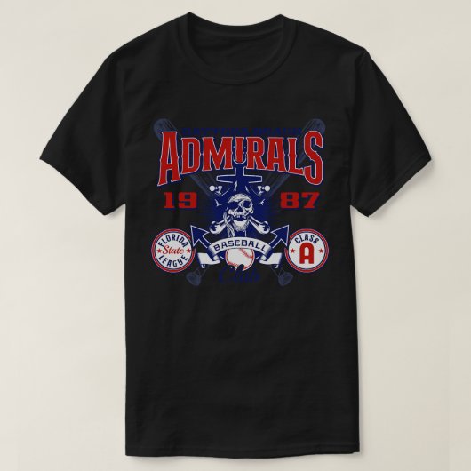 Daytona Beach Admirals T-shirt (Design voorkant)
