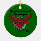 Daytona Beach Biktoberfest 2011 Ornament (Achterkant)