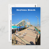 Daytona Beach, Briefkaart van Florida (Voorkant / Achterkant)