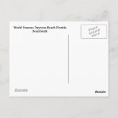 Daytona Beach, Briefkaart van Florida (Achterkant)