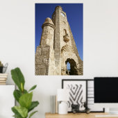 Daytona Beach Clock Tower 2 Poster (Thuiskantoor)