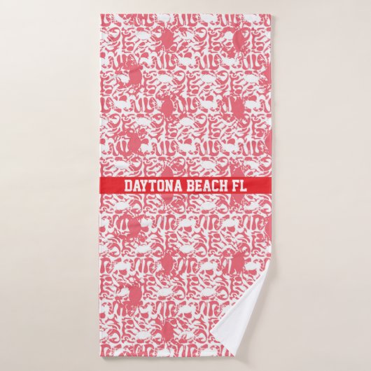 Daytona Beach FL Personnalisé (Serviette de bain)