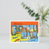 Daytona Beach, Florida  Big Letters Briefkaart (Staand voorkant)