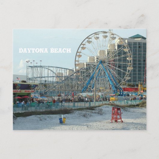 Daytona Beach, Florida Briefkaart (Voorkant)