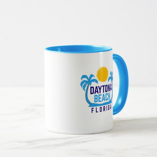 Daytona Beach Florida Coffee Mok (Voorkant rechts)