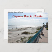 Daytona Beach, Florida Feestdagenkaart (Voorkant / Achterkant)