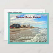 Daytona Beach Florida Holiday Briefkaart (Voorkant / Achterkant)