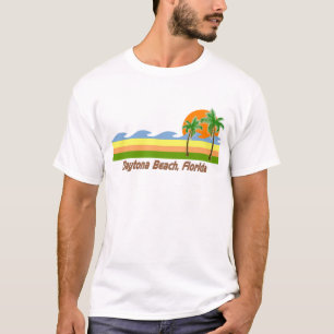 Daytona Beach Florida RETRO T shirt