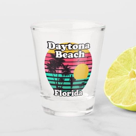 Daytona Beach Florida Shot Glas (Voorkant)