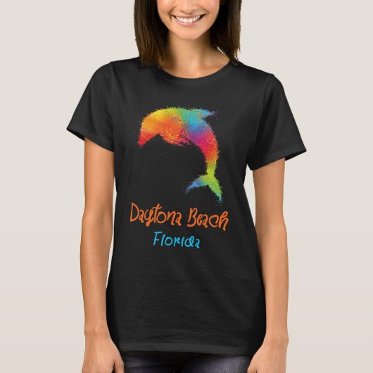 Daytona Beach  Florida  Souvenir  1 T-shirt (Voorkant)
