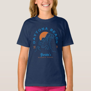 DAYTONA BEACH FLORIDA SUMMER WAVACATION T-SHIRT