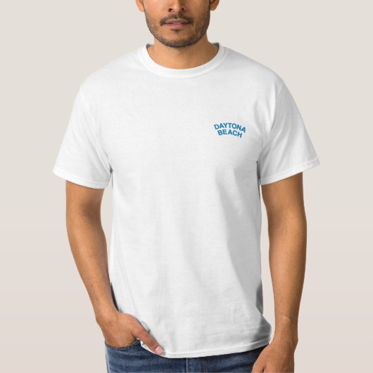 DAYTONA BEACH FLORIDA SUMMER WAVACATION T-SHIRT (Voorkant)