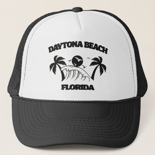 Daytona Beach Florida Trucker Pet (Voorkant)