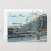 Daytona Beach Floride Photo carte postale Keepsaké (Devant / Derrière)