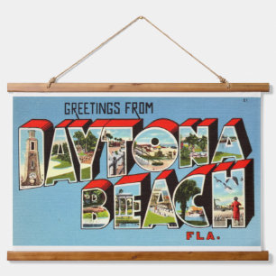 Daytona Beach Hangend Wandkleed