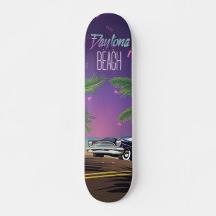 Daytona Beach Oude Auto Reisposter Skateboard