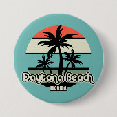  Daytona Beach Ronde Button 7,6 Cm (Voorkant)