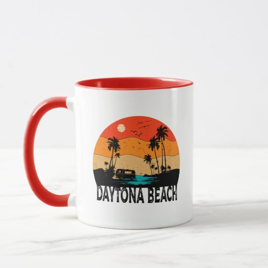 Daytona Beach Vintage Mok (Links)