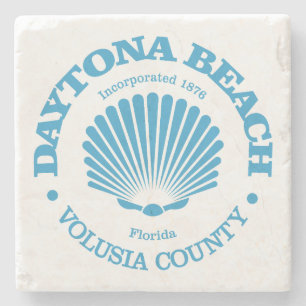 Daytona Beach (zeeschelp) Stenen Onderzetter