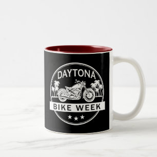 Daytona Bike Week Motorbike Tweekleurige Koffiemok