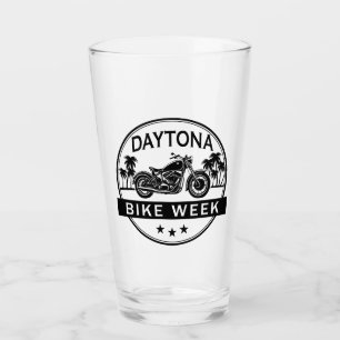 Daytona Bike Week Motorfiets Glas