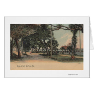 Daytona, Floride - Vue sur Beach Street