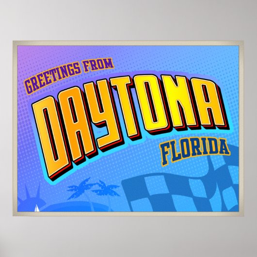 DAYTONA-poster Poster (Voorkant)