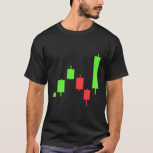 Daytrading kandelaar FX Forex Pips voor handelaren T-shirt