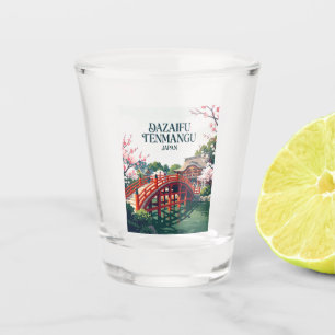 Dazaifu Tenmangu-schrijn Japan Shot Glas