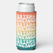 Dazed Engaged Typografie Retro Gradiënt (Seltzer Achterkant)