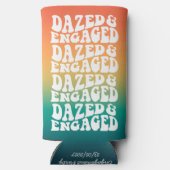 Dazed Engaged Typografie Retro Gradiënt (Achterkant)